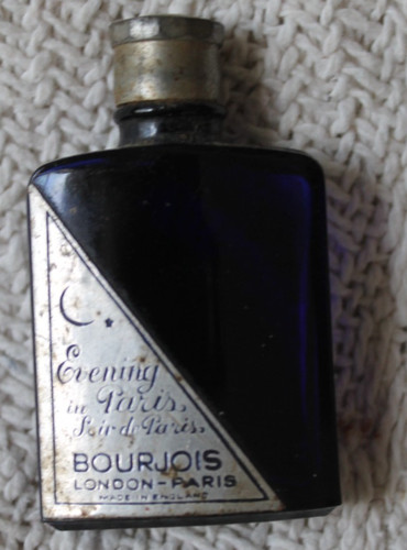 Vintage colbalt blue perfume - vintage,