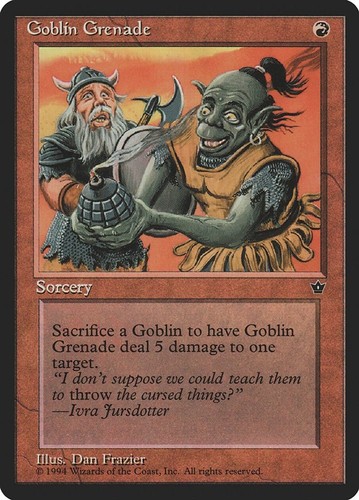 Goblin grenade - -,