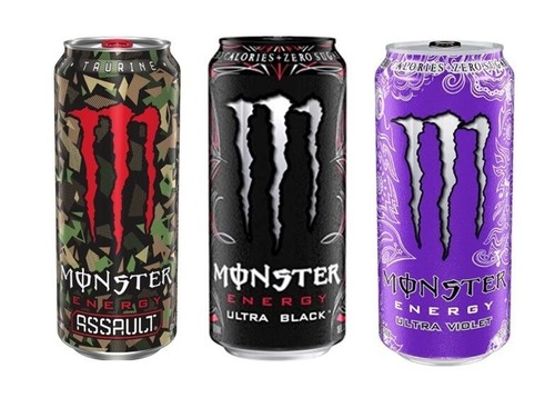 Monster energy drinks can - energy,