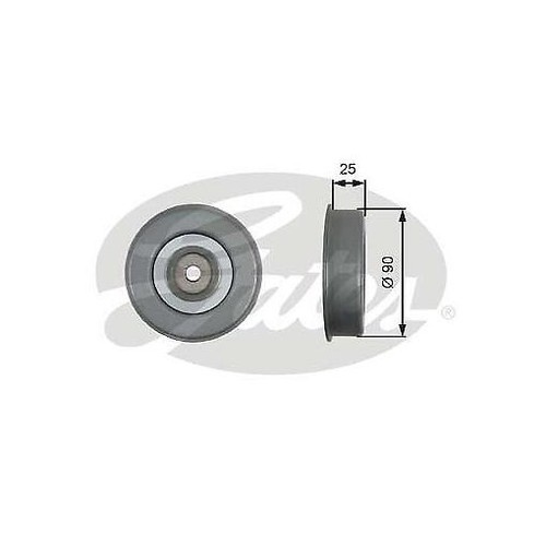 T39245 gates tensioner pulley - t39245,