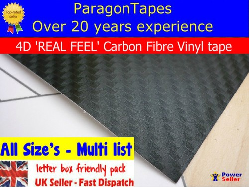Black carbon fibre wrap - 4d,