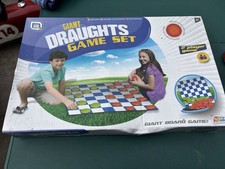 Giant draughts game set brand