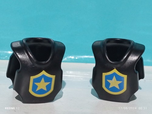 Playmobil black bulletproof - x2,
