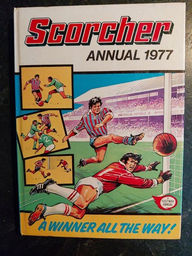 Scorcher hardback annual - annual, 1977