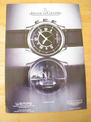 Jaeger lecoultre aston martin - jaeger,