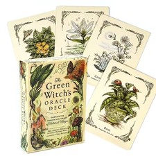 The Green Witch's Oracle Deck Embrace the Wisdom Natural Magic Tarot Cards