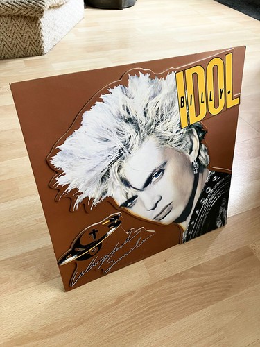 Rare 1986 billy idol - idol, 'whiplash