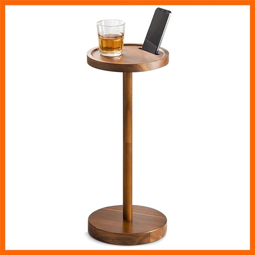 Small round side table drink - round,