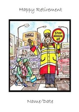 Lollipop Lady/Man, personalise