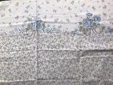 Vintage Floral Bows Blue