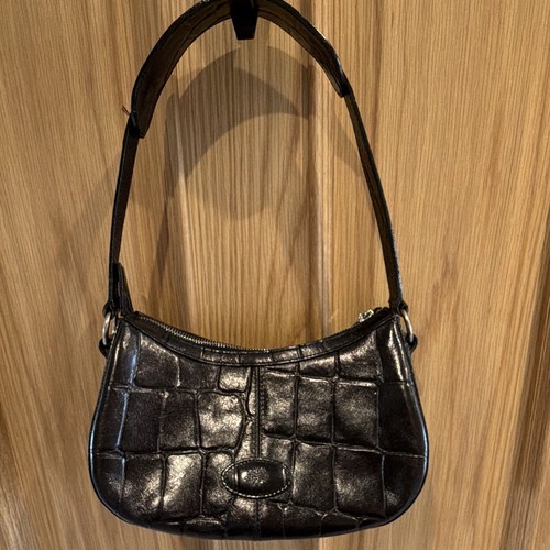 Mulberry black croc embossed - mulberry, croc-embossed