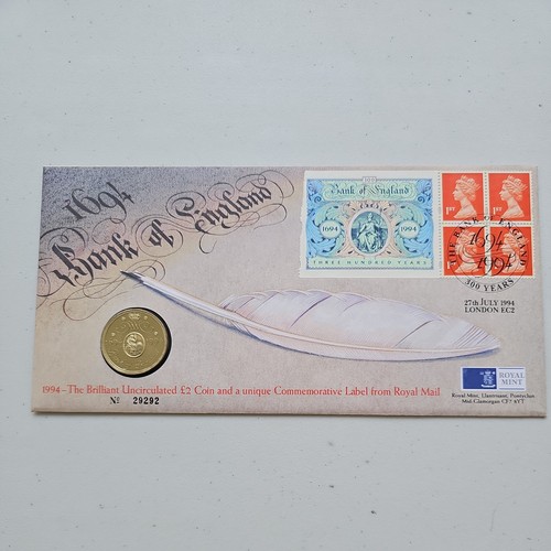 Coin stamp cover - cover-, 300th