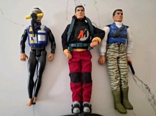 Action Man Toy Bundle 1996, 1998 Kids Childrens Action Figures Toys