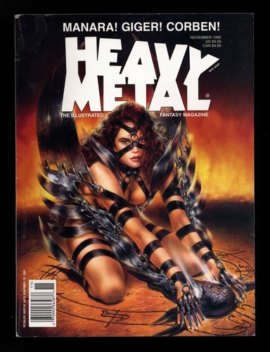 Heavy metal magazine november - metal,