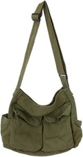 Canvas Crossbody Bag for Women