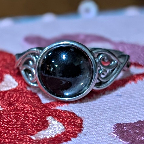 925 sterling silver mood ring - 925,