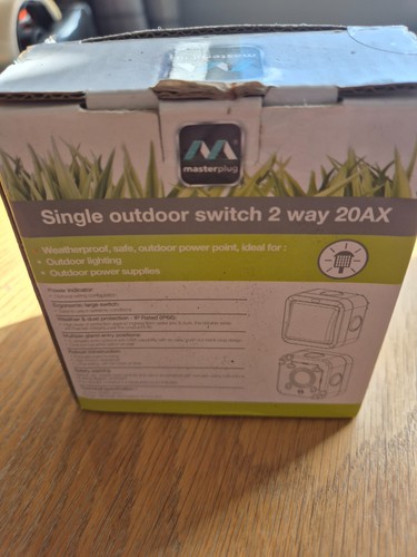 Masterplug single 2 way - single,