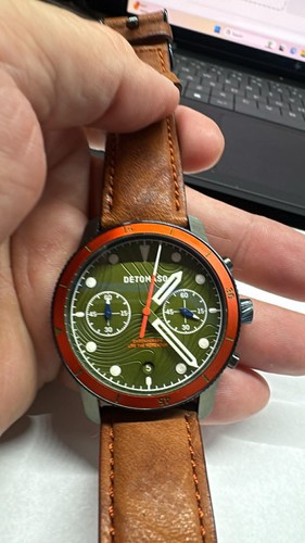 New mens detomaso - new, 42mm