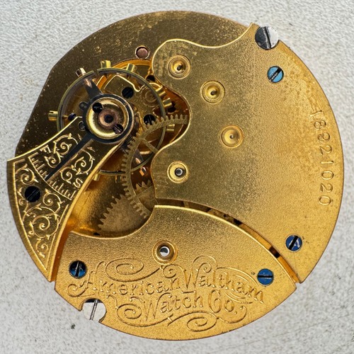 Antique 1913 waltham roman - 6s,