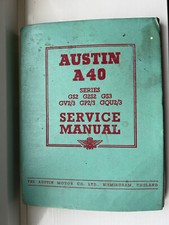 1954 Austin A40 Service Manual