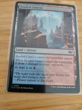 MTG Eroded Canyon FOIL 0256