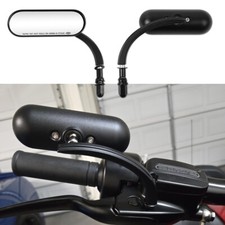 Motorcycle Side Mirrors Oval