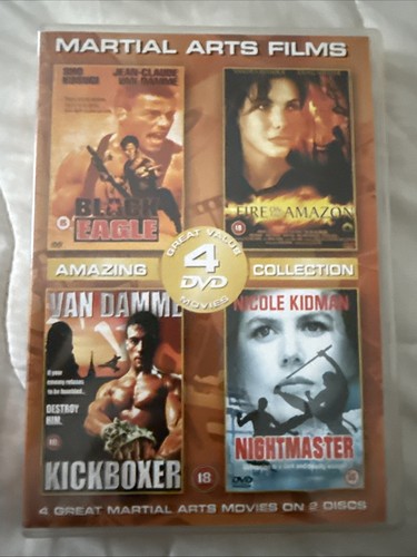 Martial arts dvd kickboxer - arts,