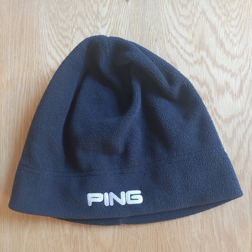 Ping golf black beanie - black,