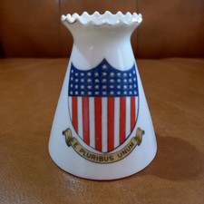WH GOSS MODEL  OF  CONICAL VASE.E PLURIBUS UNUM