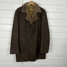 ALBECK Suede Coat Mens Size 40