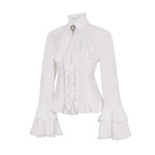 Women Victorian Blouse Shirt
