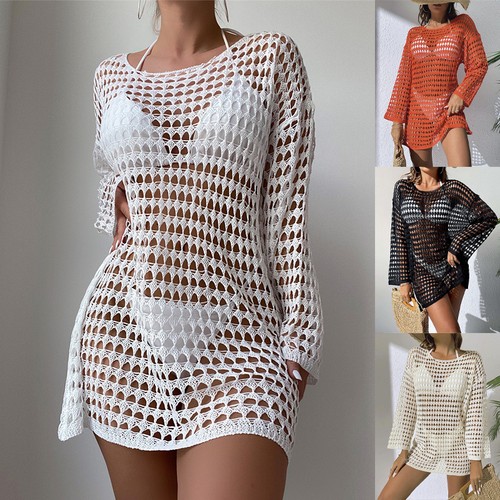 Womens crochet knit hollow - womens,