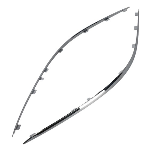 Chrome front bumper molding - chrome,