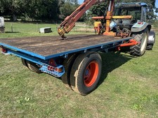 Tractor Hiab  Crane trailer