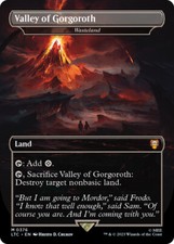 Valley of Gorgoroth (Wasteland) ~ Commander: Lord of the Rings [ NM ] [ MTG ]
