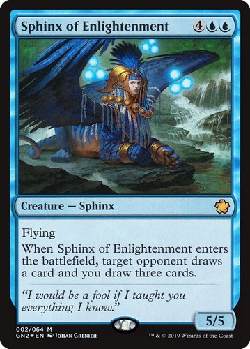 Mtg sphinx enlightenment - sphinx,