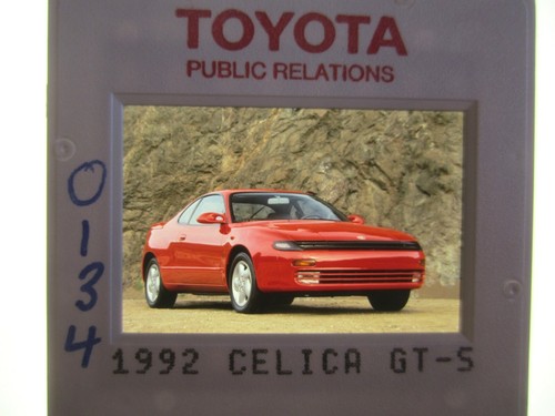 Toyota celica press slide - toyota, gt-s