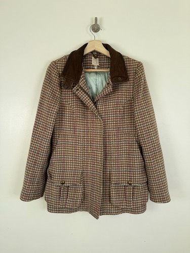 Joules tweed field coat jacket - joules,