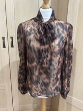 Lipsy Ladies Pussy Bow Blouse-