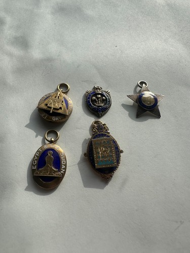 Vintage silver masonic - silver,
