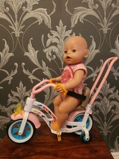 Baby Born Play and Fun Bike With Doll 