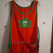 Vintage Kids Embroidered Frog