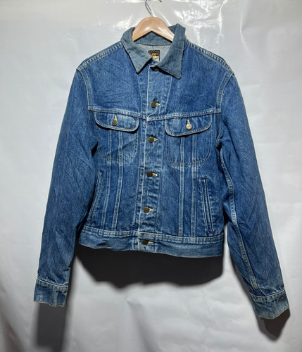 Vintage lee denim jacket - jacket, 40l