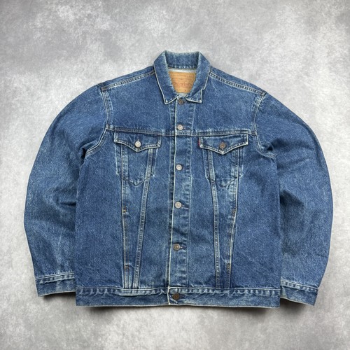 Levi denim 601 jacket mens - denim,