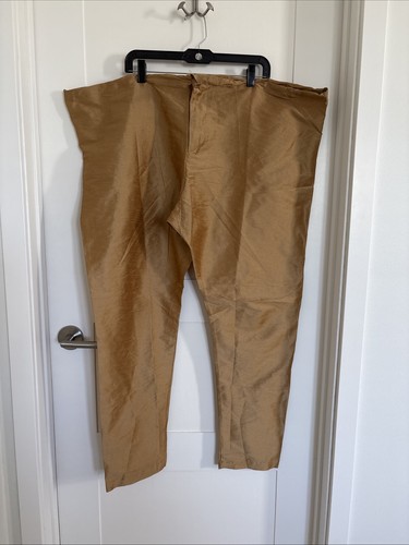 Gold churidar pajama pants - gold,