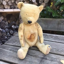 Vintage 1960's Pedigree Golden Mohair Teddy Bear For TLC 16” Tall