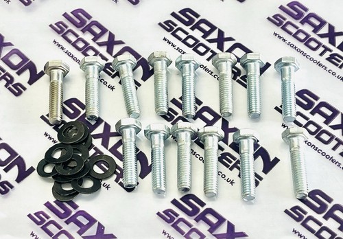 Lambretta chain case bolts all - bolts,
