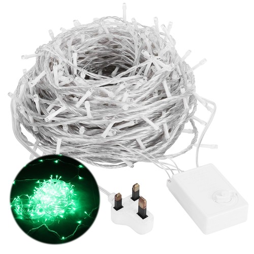 50m 400 led green - led,
