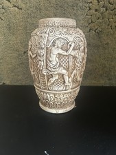 Vase Clay Stone Effect Grecian