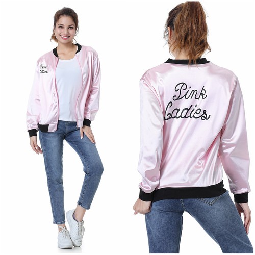 Grease pink ladies cosplay - pink,